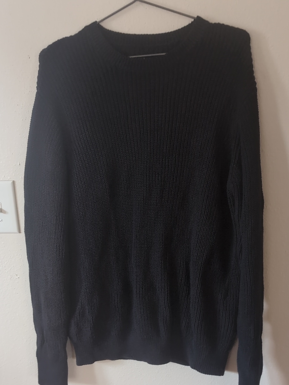 Liverpool Men's Black Crewneck Knit Sweater L